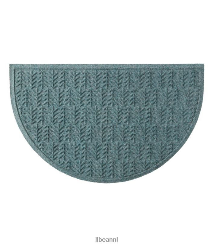 L.L.Bean unisex everyspace gerecyclede waterhog-deurmat halvemaanbomen blauwe steen huis goederen VT0647267