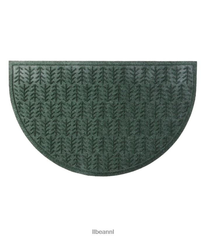 L.L.Bean unisex everyspace gerecyclede waterhog-deurmat halvemaanbomen groenblijvend huis goederen VT0645560