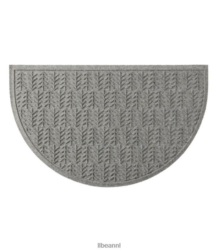 L.L.Bean unisex everyspace gerecyclede waterhog-deurmat halvemaanbomen middelgrijs huis goederen VT0647330