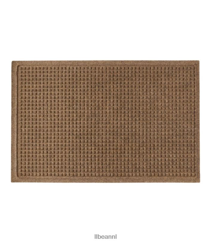 L.L.Bean unisex everyspace gerecyclede waterhog-deurmat kameel huis goederen VT0644315