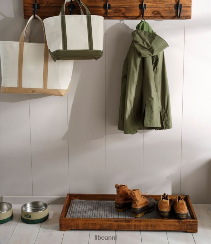 L.L.Bean unisex everyspace gerecyclede waterhog-laarsmat middelgrijs huis goederen VT0646322