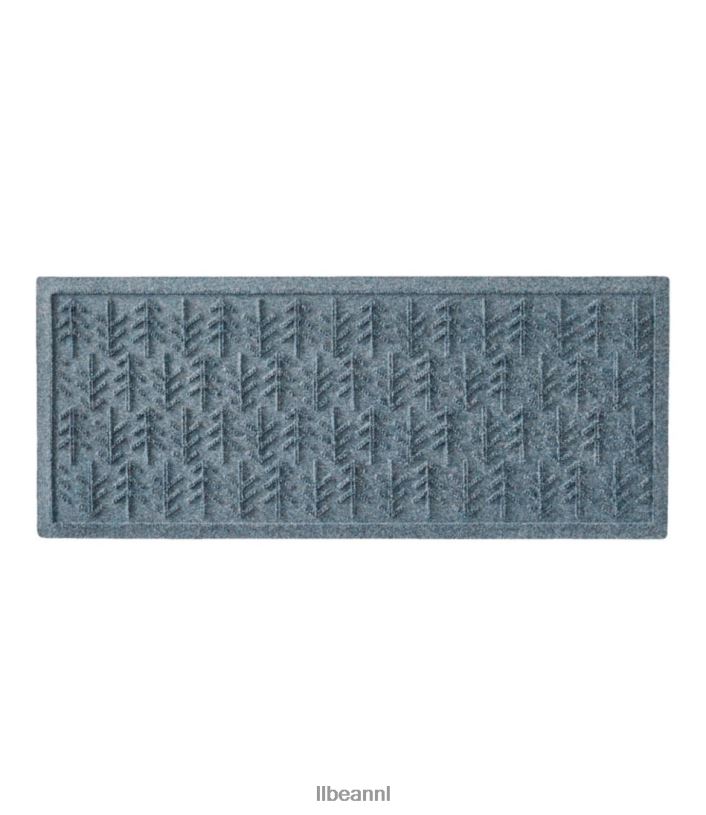L.L.Bean unisex everyspace gerecyclede waterhog-laarsmatbomen blauwe steen huis goederen VT0645581