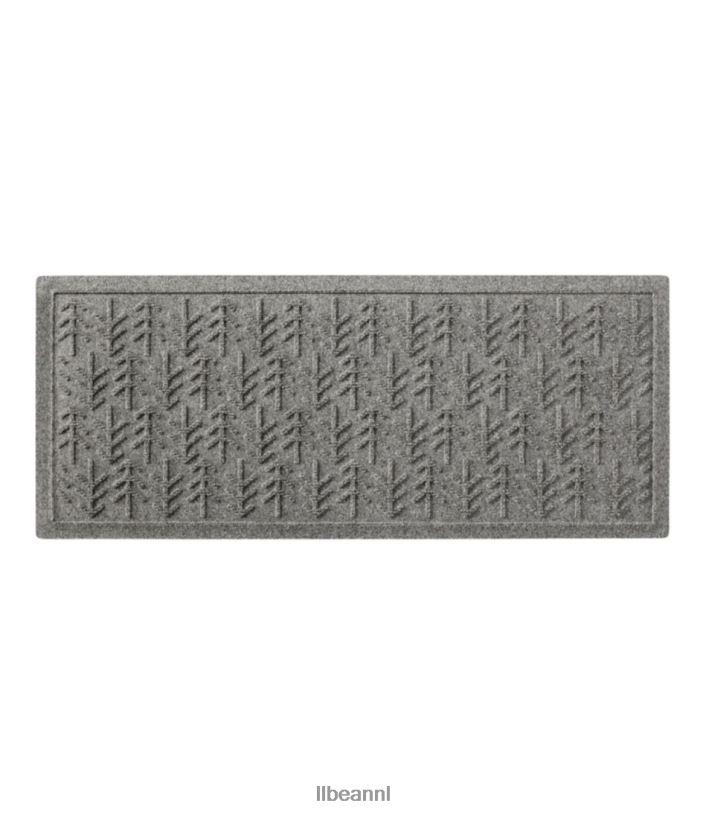 L.L.Bean unisex everyspace gerecyclede waterhog-laarsmatbomen middelgrijs huis goederen VT0646343