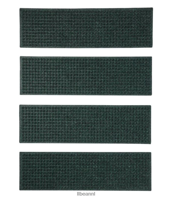L.L.Bean unisex everyspace gerecyclede waterhogmat traptreden set van vier groenblijvend huis goederen VT0645515