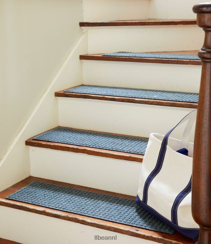 L.L.Bean unisex everyspace gerecyclede waterhogmat traptreden set van vier groenblijvend huis goederen VT0645515