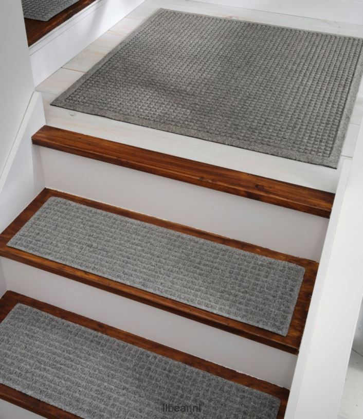 L.L.Bean unisex everyspace gerecyclede waterhogmat traptreden set van vier groenblijvend huis goederen VT0645515