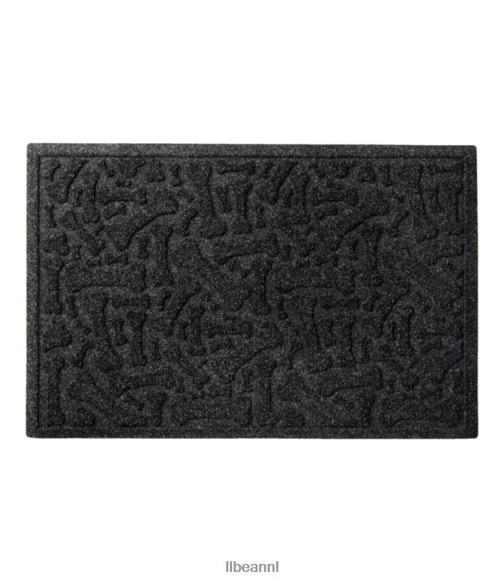 L.L.Bean unisex gerecyclede waterhog verspreide bottenmat houtskool huis goederen VT0644438