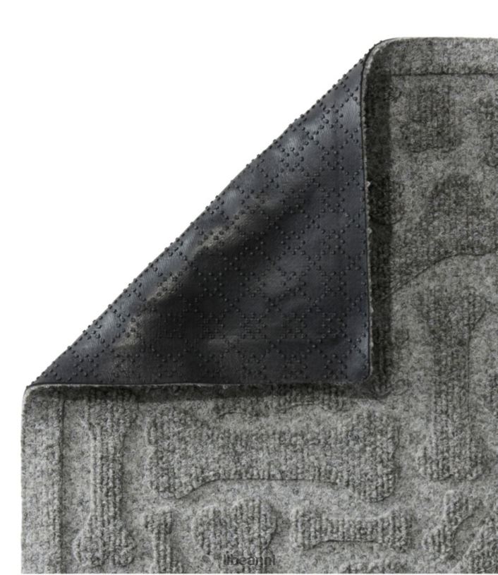 L.L.Bean unisex gerecyclede waterhog verspreide bottenmat houtskool huis goederen VT0644438