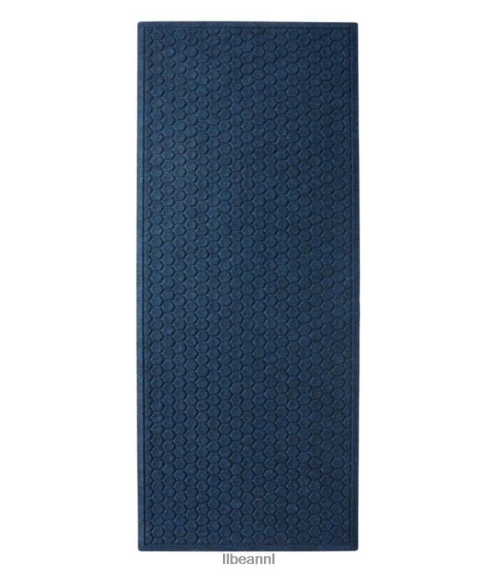 L.L.Bean unisex wasbare waterhog runner honingraat donkerblauw huis goederen VT0645584