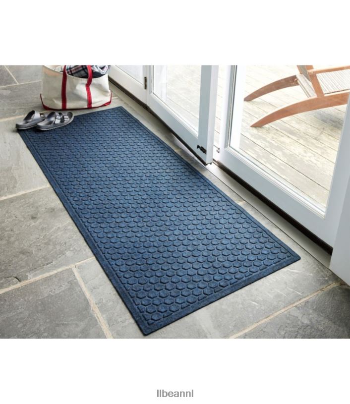L.L.Bean unisex wasbare waterhog runner honingraat donkerblauw huis goederen VT0645584