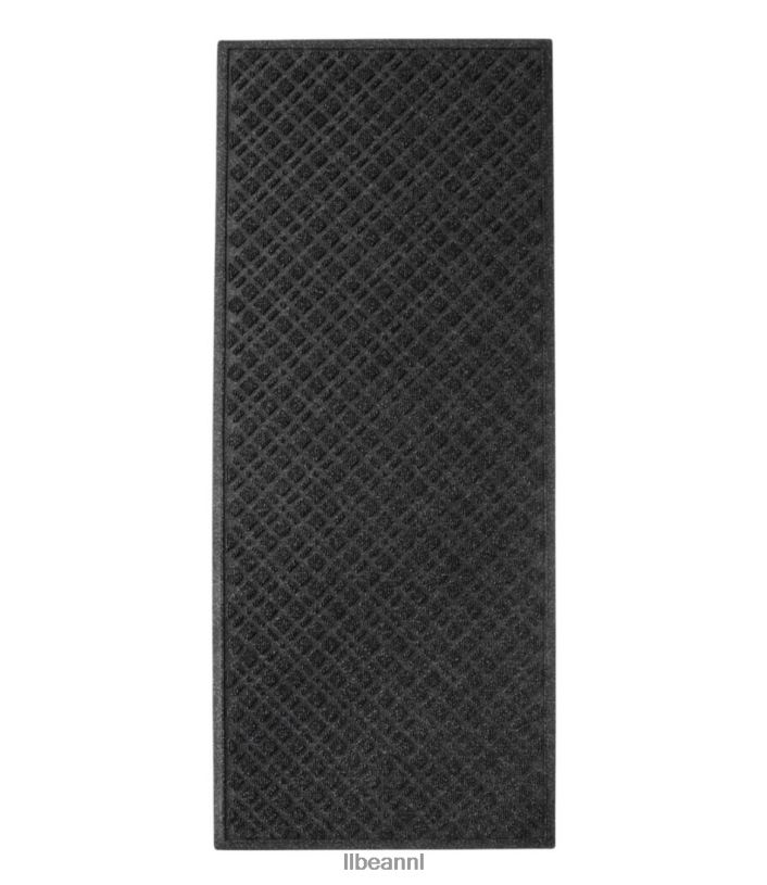 L.L.Bean unisex zwaargewicht gerecyclede waterhog mat runner plaid houtskool huis goederen VT0645590