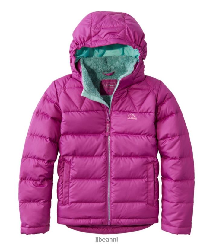 L.L.Bean kinderen donsjack wilde aster bovenkleding VT064949