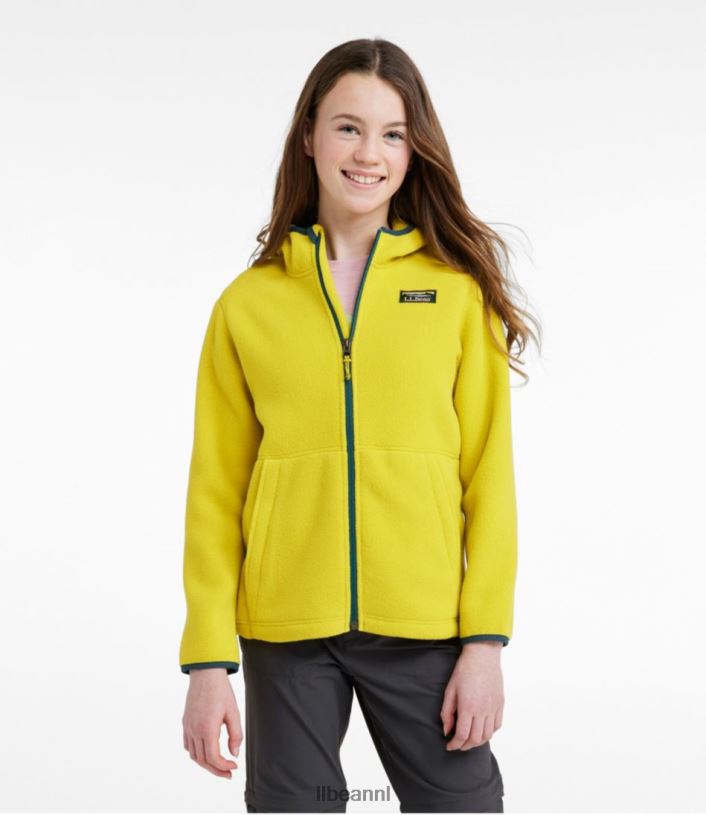 L.L.Bean kinderen klassieke bergfleece nautische marine bovenkleding VT064487