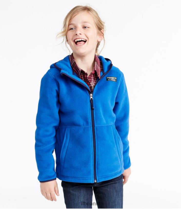 L.L.Bean kinderen klassieke bergfleece nautische marine bovenkleding VT064487