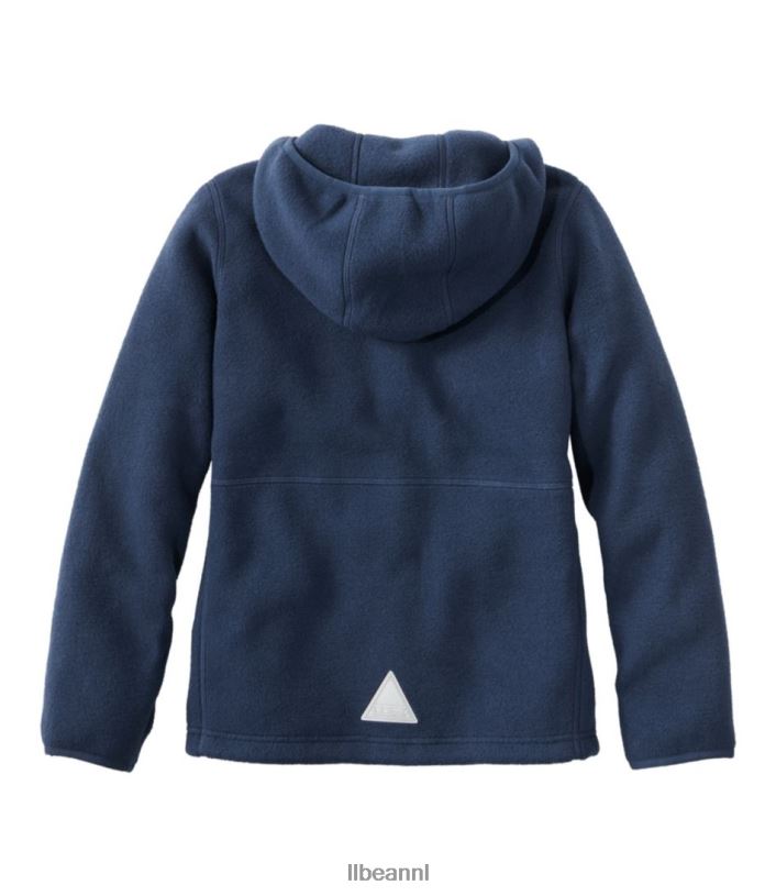 L.L.Bean kinderen klassieke bergfleece nautische marine bovenkleding VT064487