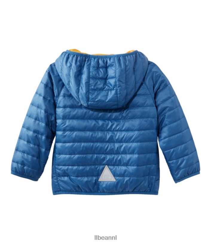 L.L.Bean kinderen primaloft packaway jack met capuchon marineblauw bovenkleding VT0643673