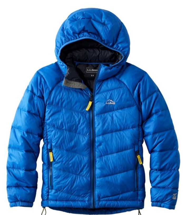 L.L.Bean kinderen ultralicht 650 donsjack diepe saffier bovenkleding VT0645140