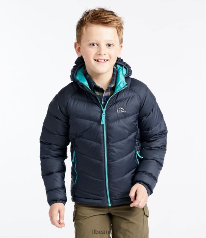 L.L.Bean kinderen ultralicht 650 donsjack levendig rood bovenkleding VT0647060