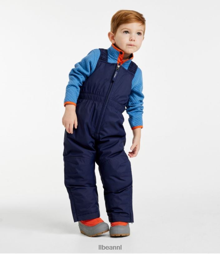 L.L.Bean kinderen Cold Buster sneeuwslabbetjes diepste blauw bovenkleding VT0645134