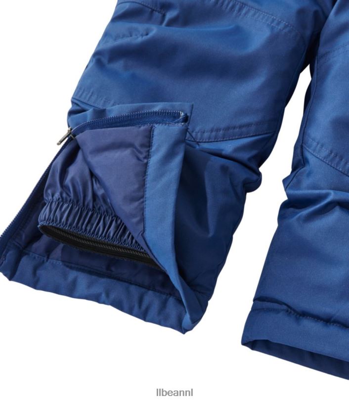 L.L.Bean kinderen Cold Buster sneeuwslabbetjes diepste blauw bovenkleding VT0645134