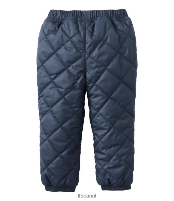 L.L.Bean kinderen Omkeerbare broek met bergbinding carbon marine/speksteen bovenkleding VT0643685