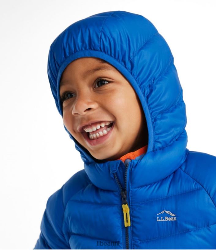 L.L.Bean kinderen Ultralicht donsjack 650 voor baby\'s en peuters koolstof marine bovenkleding VT0643640
