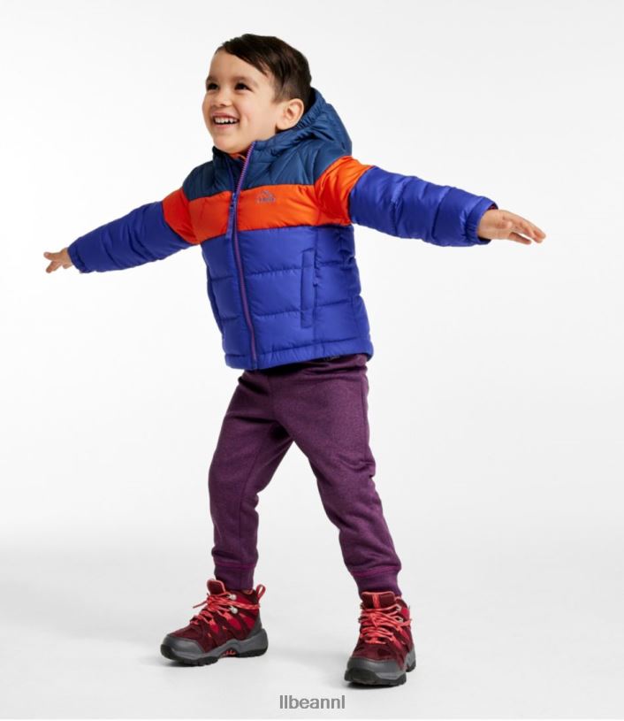 L.L.Bean kinderen baby- en donsjack roze bes bovenkleding VT0645128