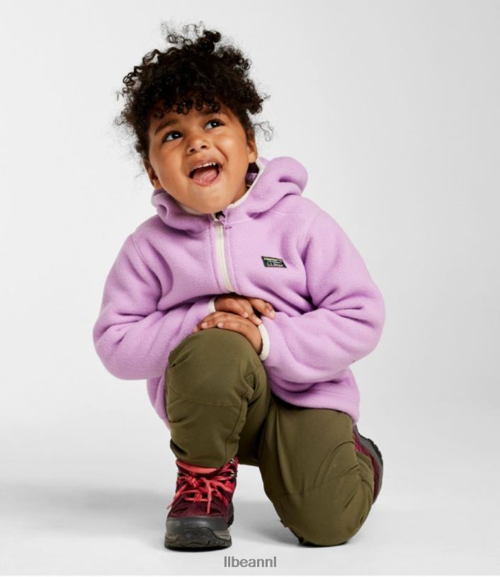 L.L.Bean kinderen klassieke fleece voor baby\'s en bergschoenen lila bovenkleding VT0644957