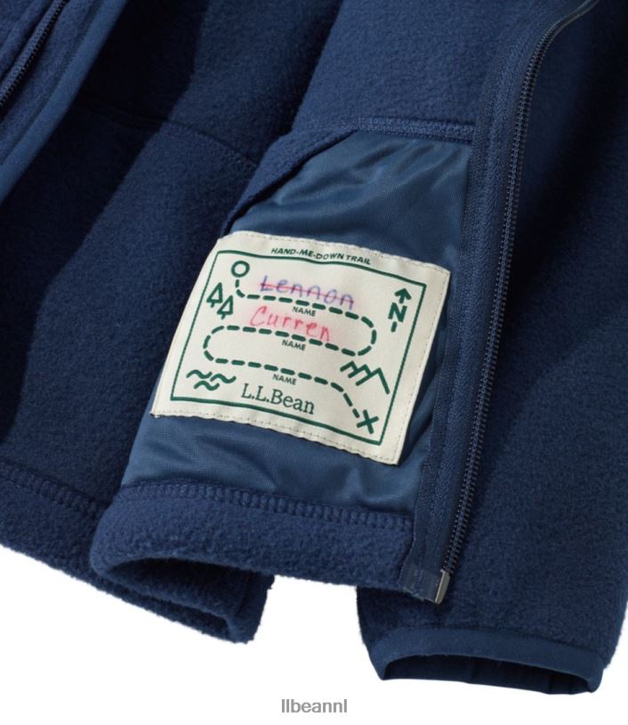 L.L.Bean kinderen klassieke fleece voor baby\'s en bergschoenen lila bovenkleding VT0644957