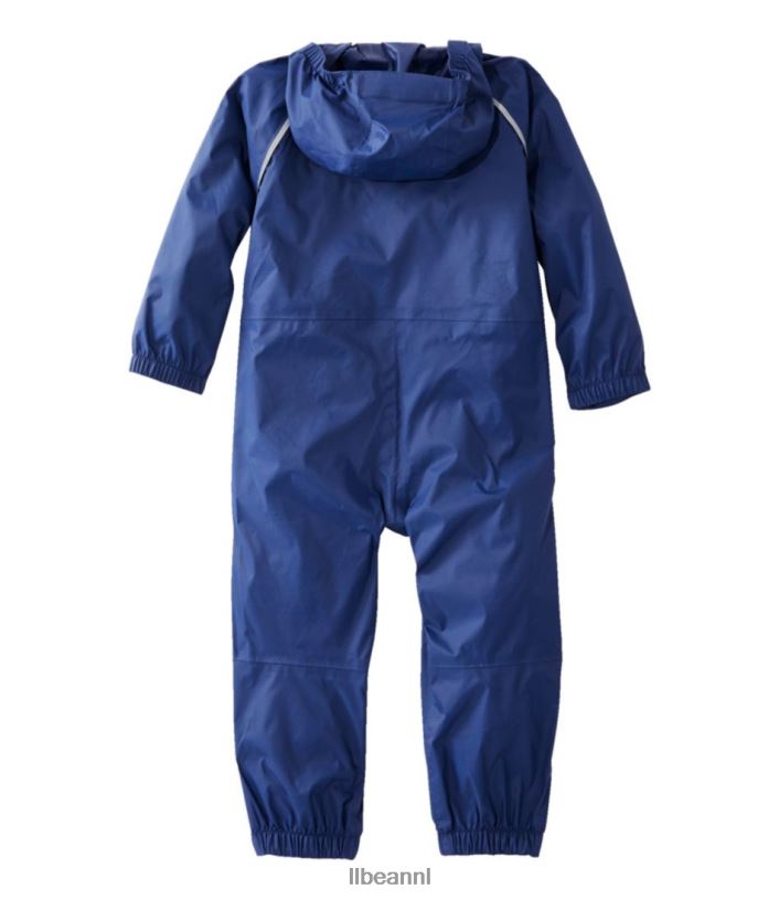 L.L.Bean kinderen regen vlaggetje paarse bes bovenkleding VT0643637