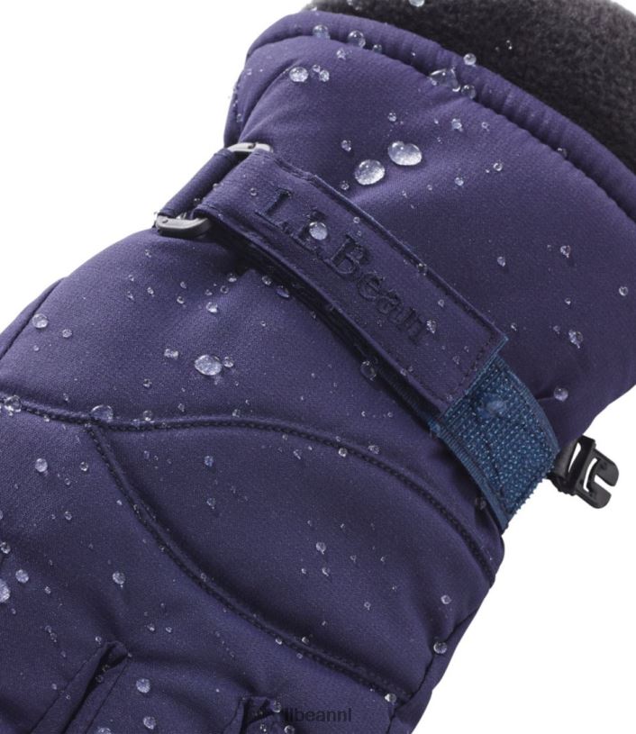 L.L.Bean kinderen Coldbuster waterdichte handschoenen warme blauwgroen kleding VT06497