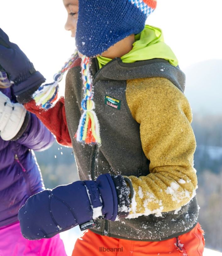 L.L.Bean kinderen Coldbuster waterdichte wanten klassiek zwart kleding VT0643016