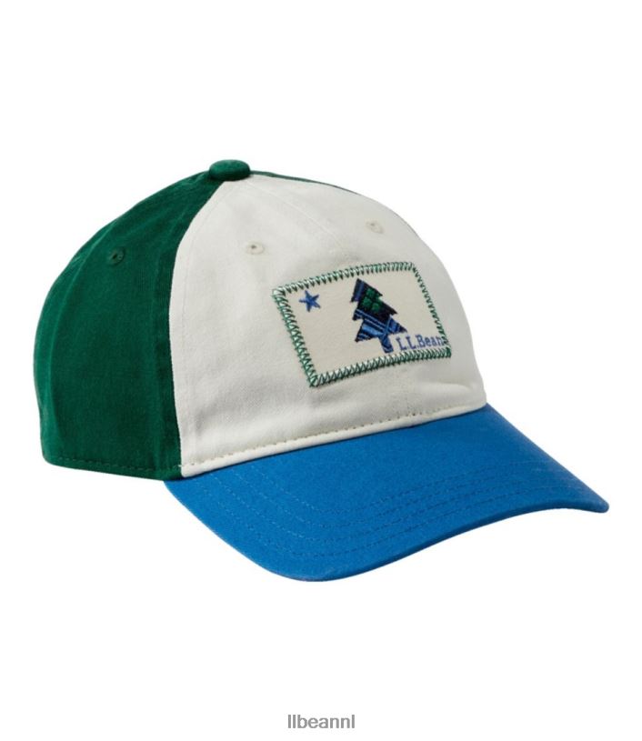 L.L.Bean kinderen katoenen honkbalhoed lichtkaki vakantieland kleding VT0645938