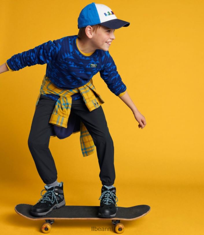 L.L.Bean kinderen katoenen honkbalhoed lichtkaki vakantieland kleding VT0645938