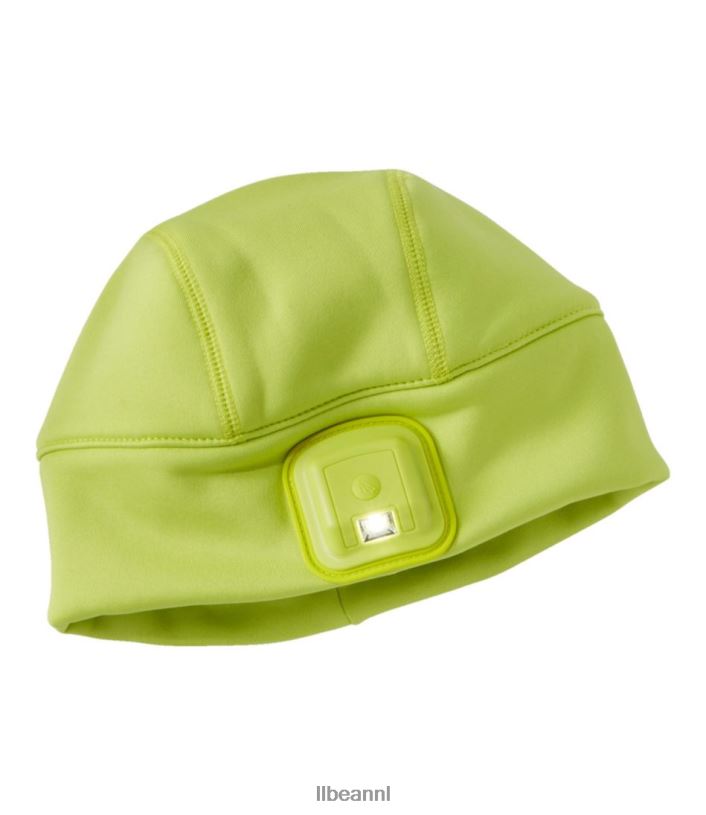 L.L.Bean kinderen oplaadbare led-pathfinder-muts verse limoen kleding VT0645968