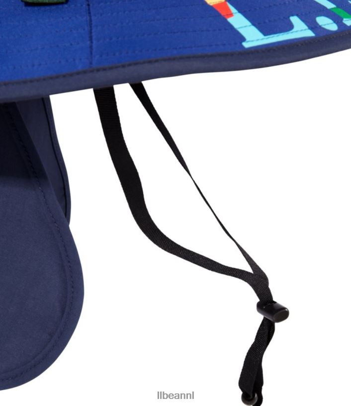L.L.Bean kinderen zonnescherm bucket hat wilde roos kleding VT064562