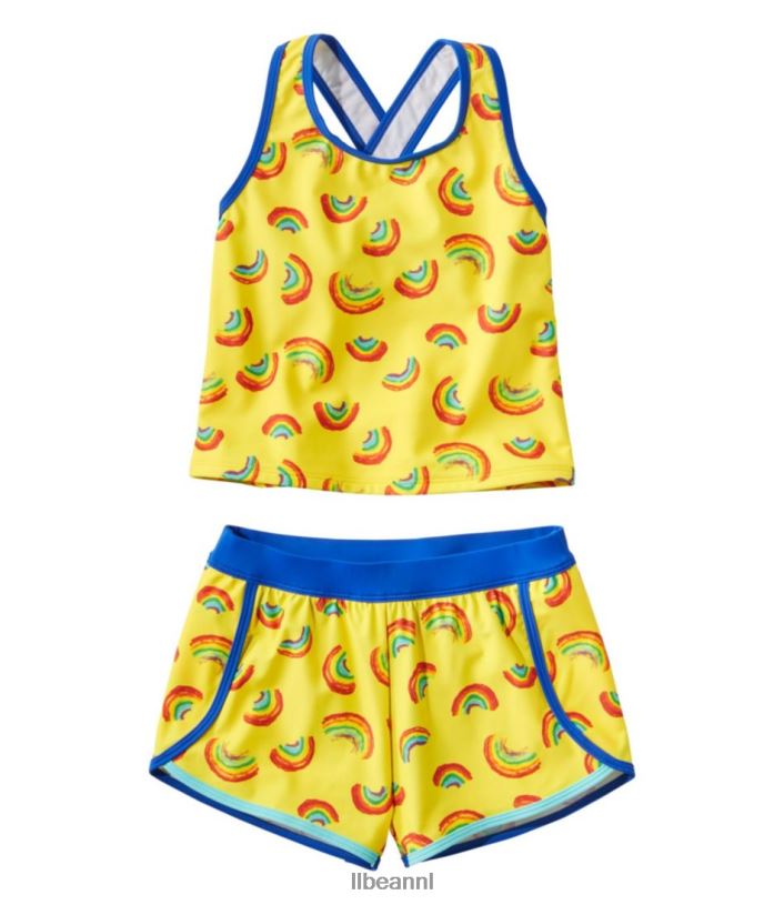 L.L.Bean kinderen watersport zwemkleding gele zonregenboog kleding VT0646562