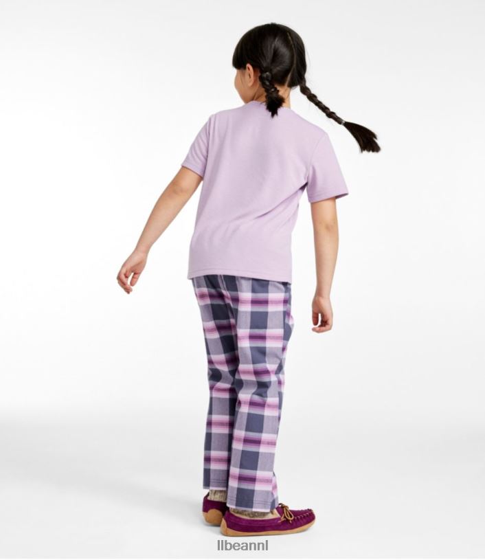 L.L.Bean kinderen pyjama voor het hele seizoen diep marineblauw kampvuur kleding VT064157