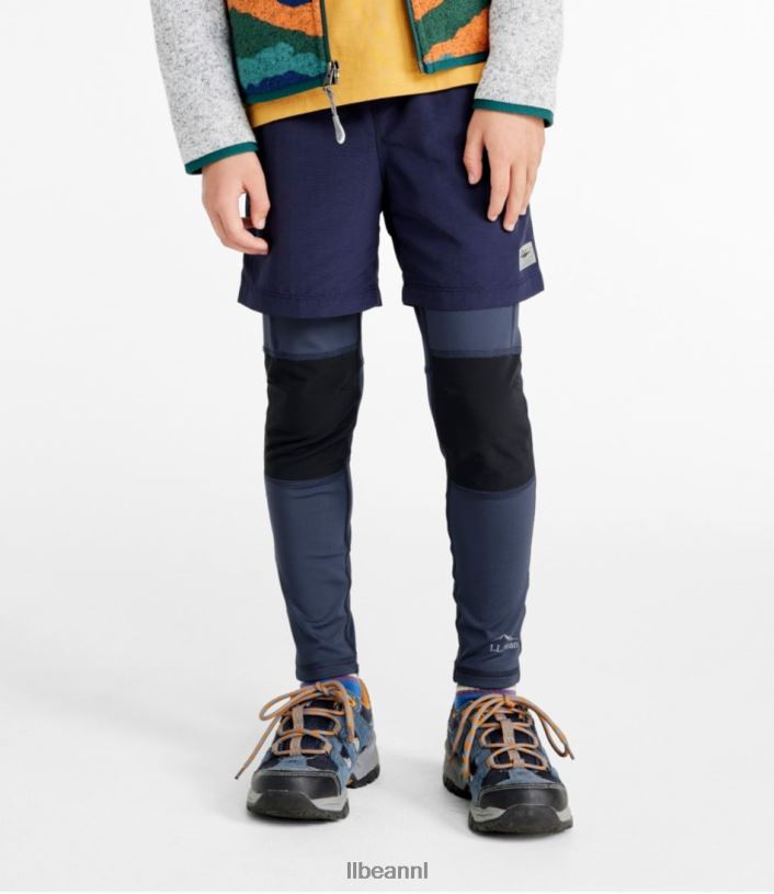 L.L.Bean kinderen Panty voor wandelpaden zee groen kleding VT0643661