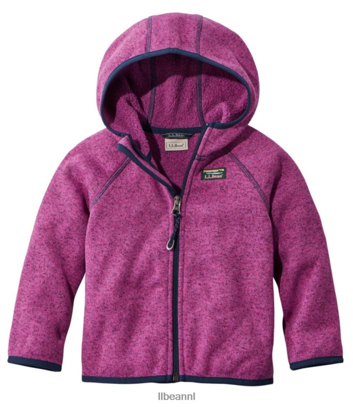 L.L.Bean kinderen baby- en truifleece donkere moerbei kleding VT0643424