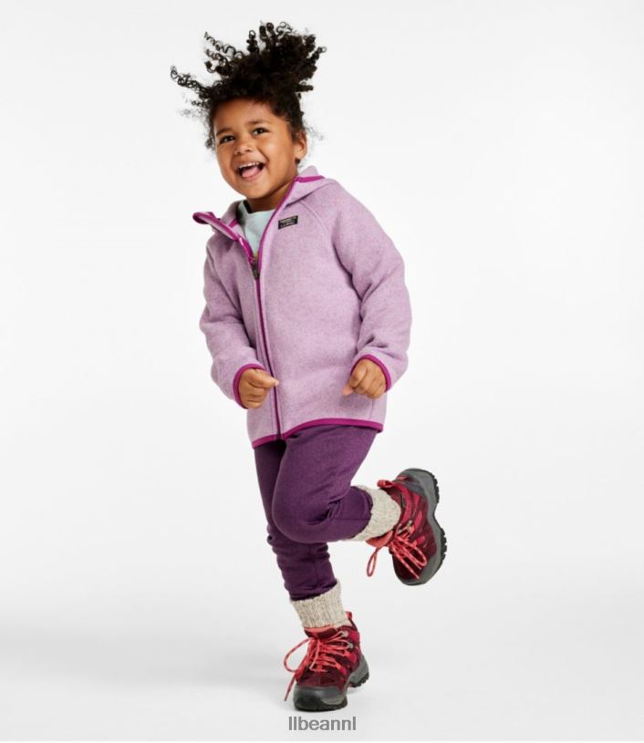 L.L.Bean kinderen baby- en truifleece donkere moerbei kleding VT0643424