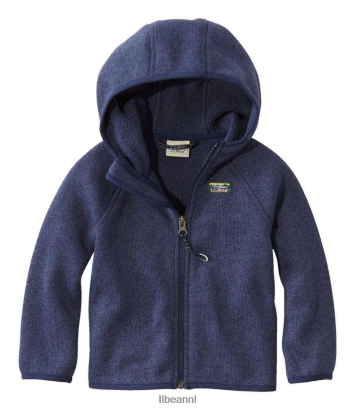 L.L.Bean kinderen baby- en truifleece heldere marine kleding VT0644966