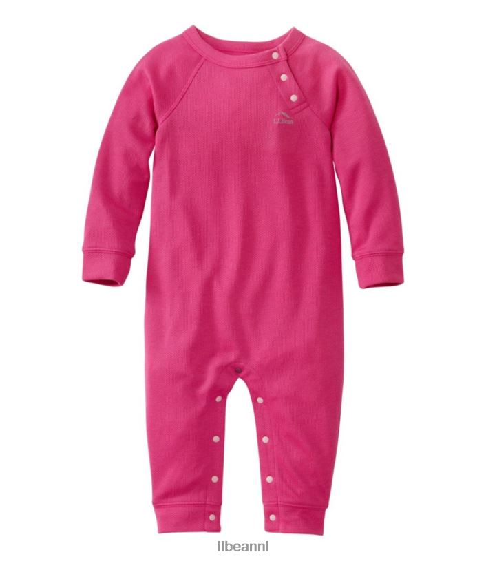 L.L.Bean kinderen het slechte warme ondergoed van baby's roze bes kleding VT0645056
