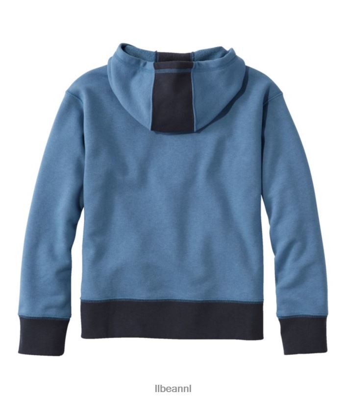 L.L.Bean kinderen athleisure-hoodie maanlicht blauw kleding VT064904