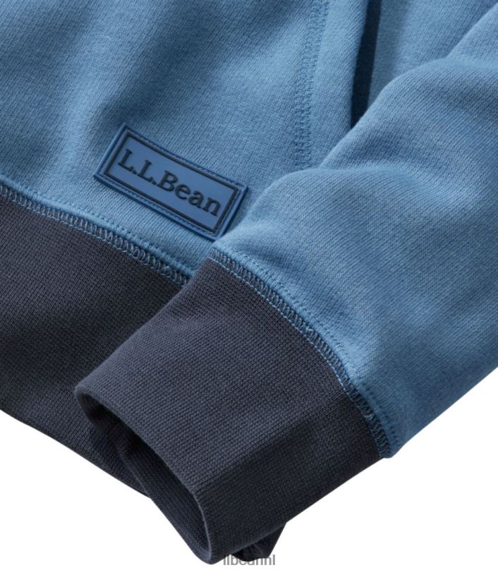 L.L.Bean kinderen athleisure-hoodie maanlicht blauw kleding VT064904