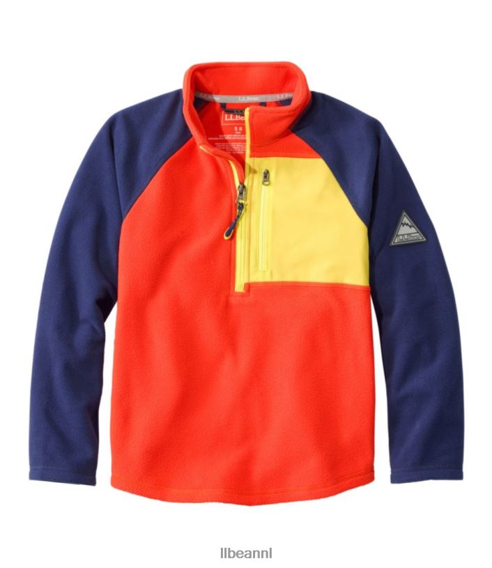 L.L.Bean kinderen fitnessfleece kerstomaat/nacht kleding VT0643067