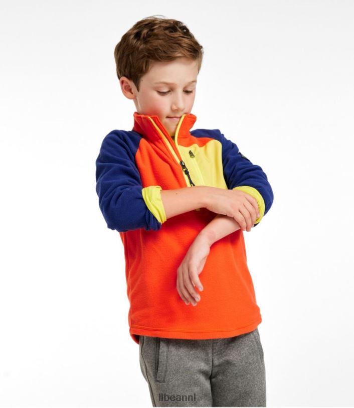 L.L.Bean kinderen fitnessfleece lavendelijs/wilde aster kleding VT0644684