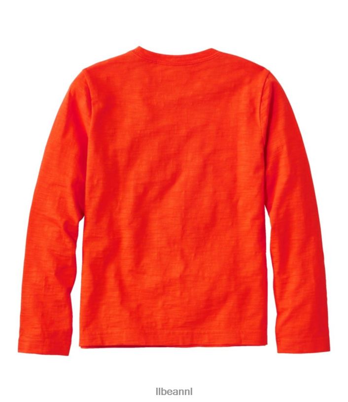 L.L.Bean kinderen grafisch T-shirt heldere saffier kleding VT0646604