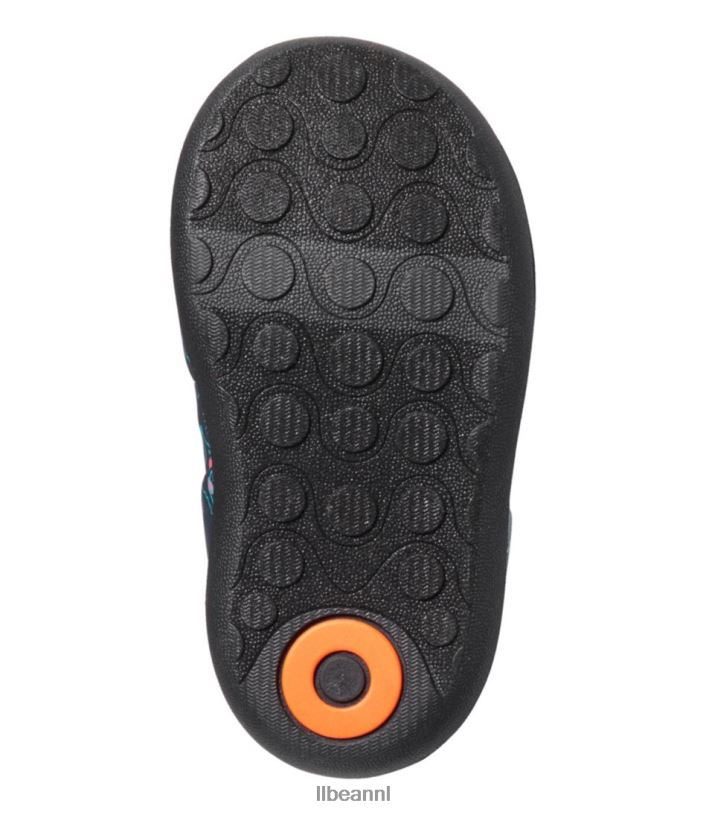 L.L.Bean kinderen baby moerassen inktblauwe multi-huisdieren schoenen VT0641213