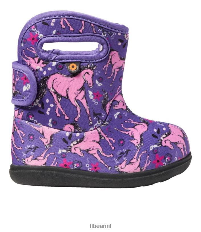 L.L.Bean kinderen baby moerassen violette multi-eenhoorn geweldig schoenen VT0641210